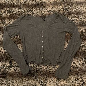 Long Sleeve Crop Top